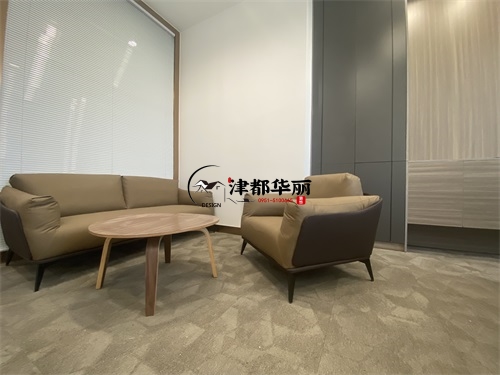 银川办公楼装修设计项目|津都华丽设计