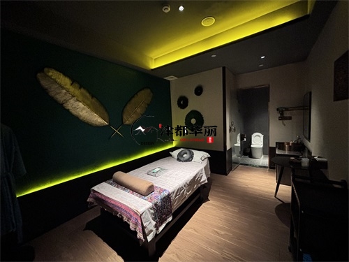 银川养生会所装修设计项目|津都华丽设计