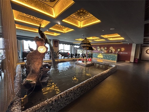 银川养生会所装修设计项目|津都华丽设计