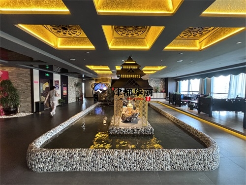 银川养生会所装修设计项目|津都华丽设计