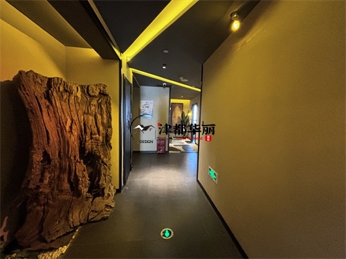 银川养生会所装修设计项目|津都华丽设计