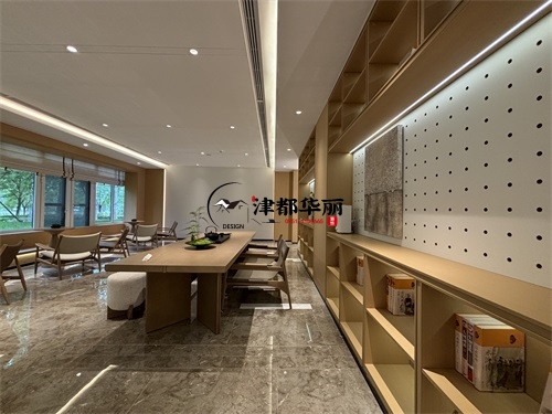 银川售楼部展厅装修设计项目|津都华丽设计