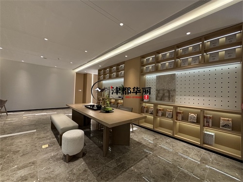 银川售楼部展厅装修设计项目|津都华丽设计
