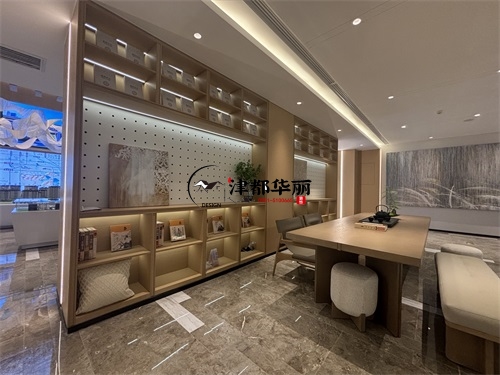 银川售楼部展厅装修设计项目|津都华丽设计