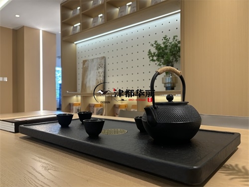 银川售楼部展厅装修设计项目|津都华丽设计