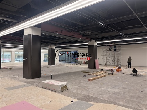 银川商场装修设计项目|津都华丽设计