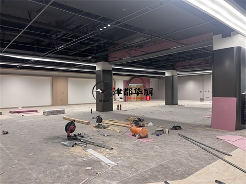 银川商场装修设计项目|津都华丽设计