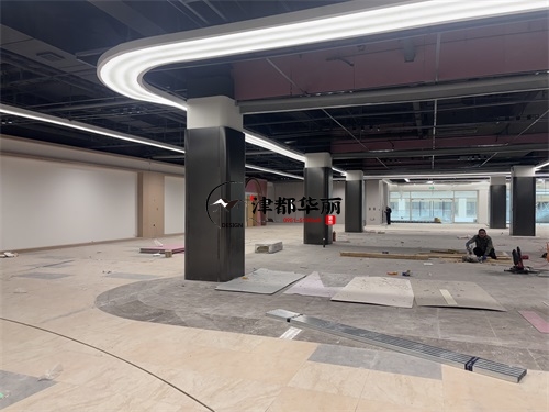 银川商场装修设计项目|津都华丽设计