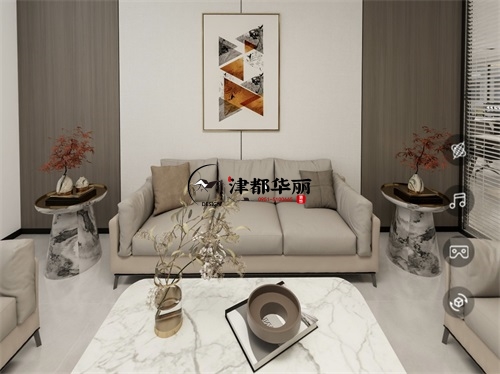 银川办公室装修设计项目|津都华丽设计