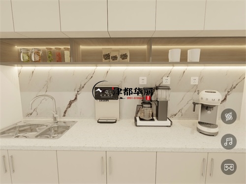 银川办公室装修设计项目|津都华丽设计