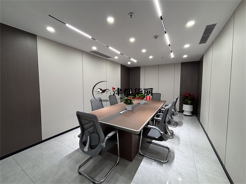 银川办公室装修设计项目|津都华丽设计
