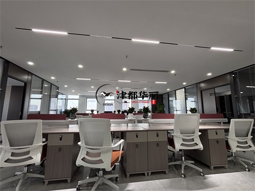 银川办公室装修设计项目|津都华丽设计