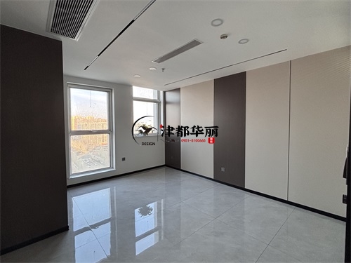 银川办公室装修设计项目|津都华丽设计