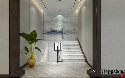 银川办公楼装修设计项目|津都华丽设计