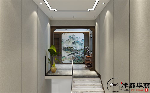 银川办公楼装修设计项目|津都华丽设计