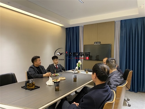 银川装修公司推荐|银川兴庆区上级领导视察我司 