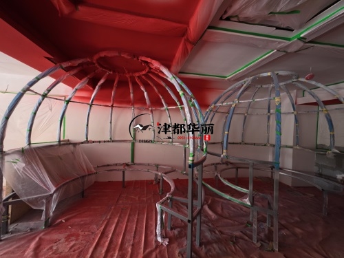 银川餐厅装修设计项目|津都华丽设计