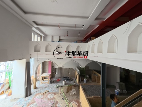 银川餐厅装修设计项目|津都华丽设计