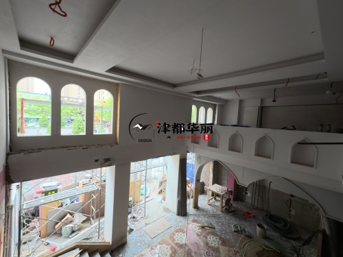 银川餐厅装修设计项目|津都华丽设计