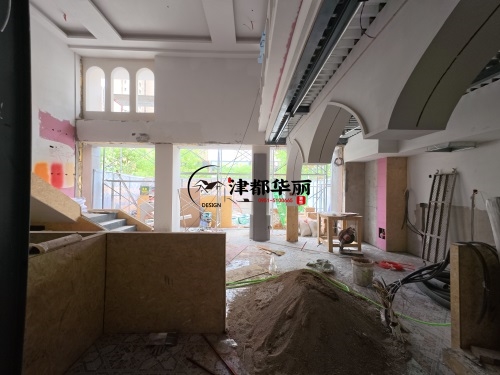 银川餐厅装修设计项目|津都华丽设计